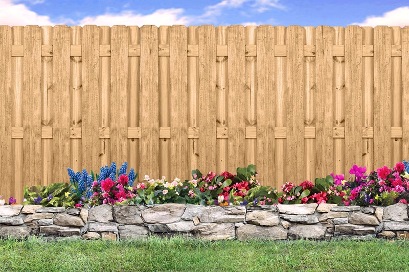 shadowbox fence panels
